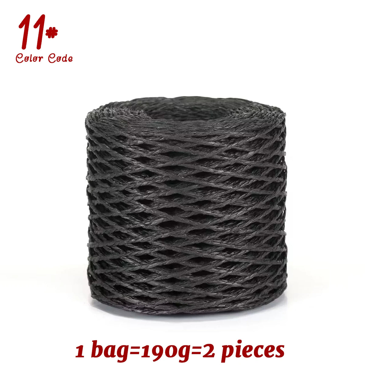 Yarn, Raffia-Style for Summer Hats, Bags, Slippers, Gift Wrap & Crafts