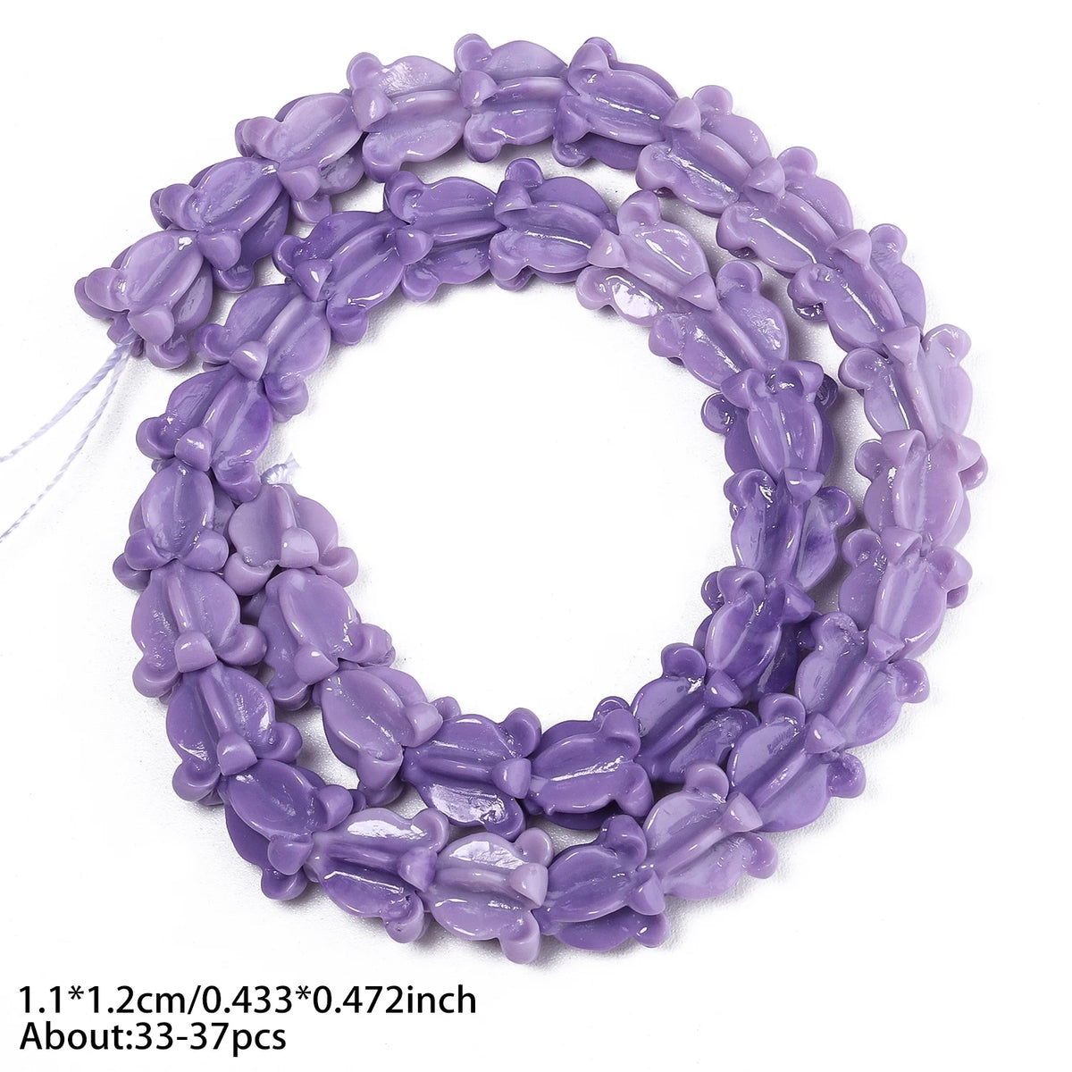 Shell Powder Beads Hawaiian Pikake Crown Flower for DIY Jewelry Making
