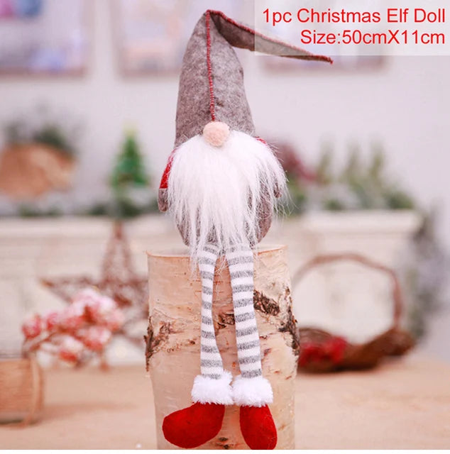 Christmas Doll Ornaments Merry Christmas Decorations For Home Xmas Decor Gifts
