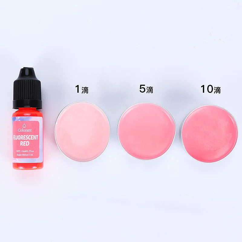 Candle & Soap Liquid Dye, 10ml — 24 Colors, Resin & Craft Pigment