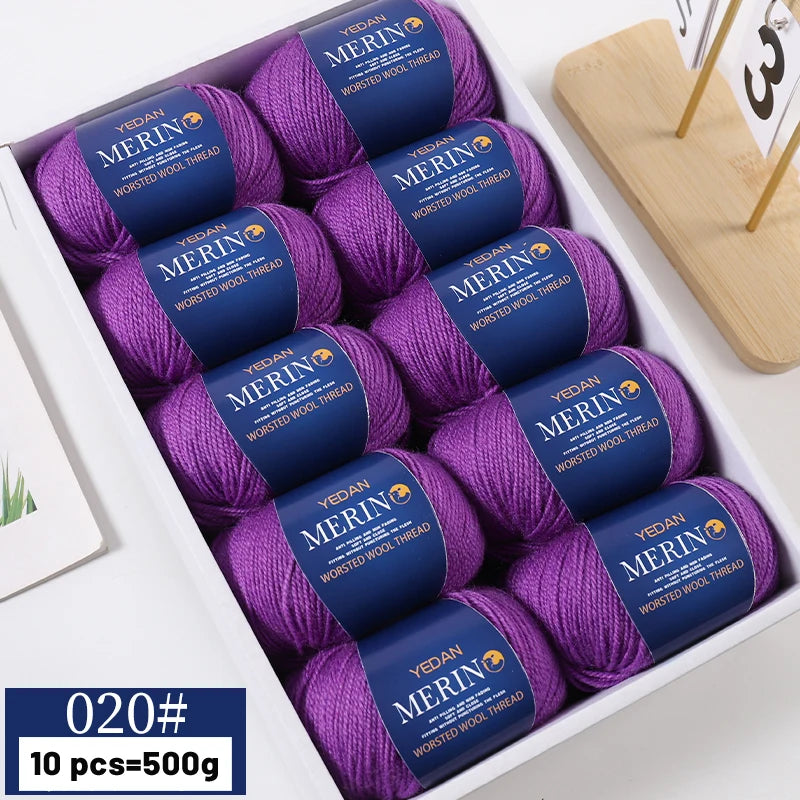 Yarn, Fine for Hand Knitting Sweaters, Scarves, Hats & Winter Accessories