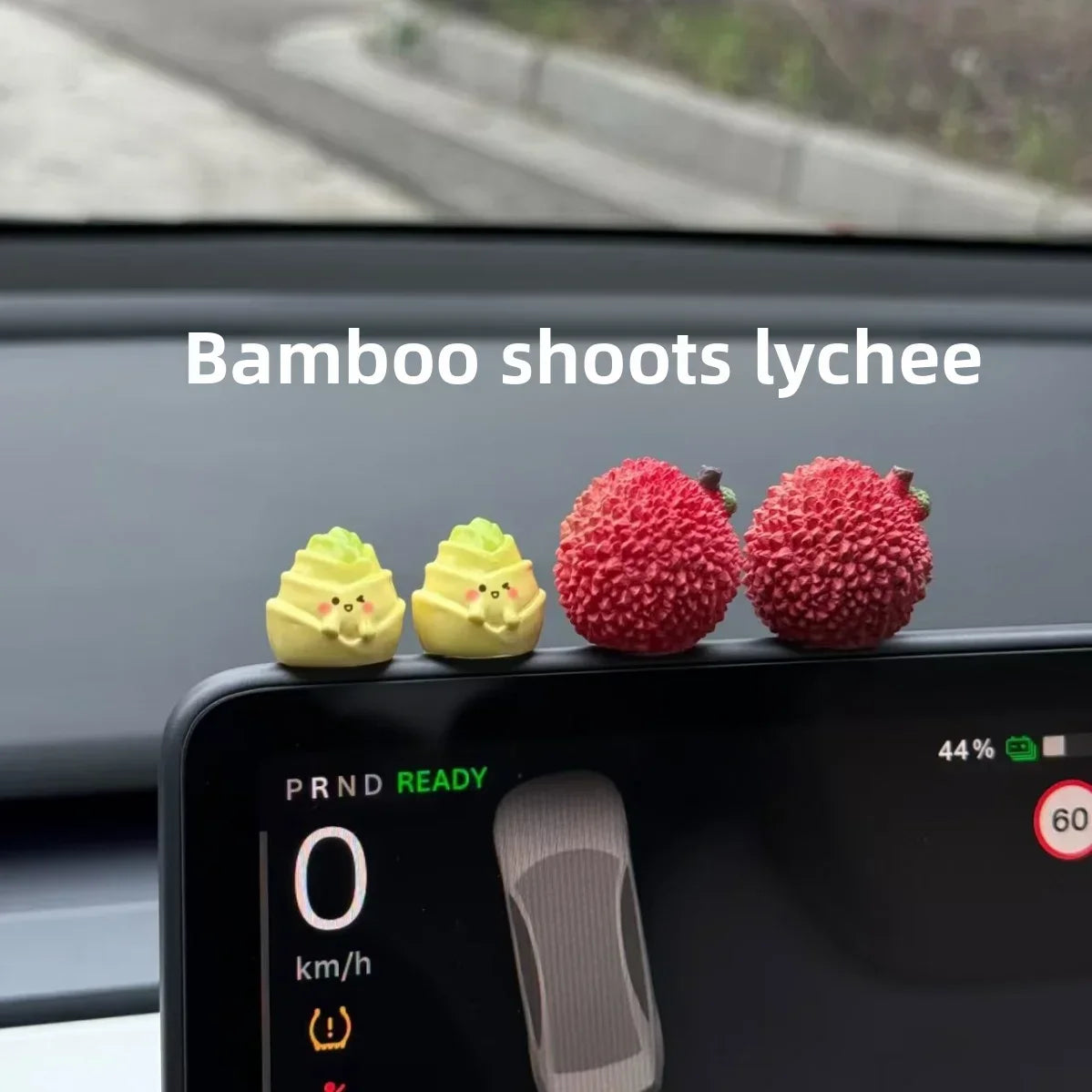 Cute Fruit-Shaped Car Dashboard Ornament, Car Dashboard Ornament Decoration