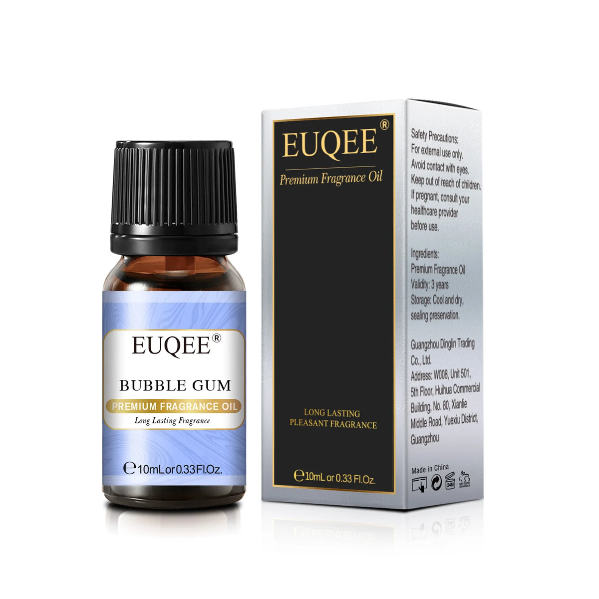 EUQEE 10ml Premium Fragrance Oil — 13 Scents for Candles, Soap & Crafts
