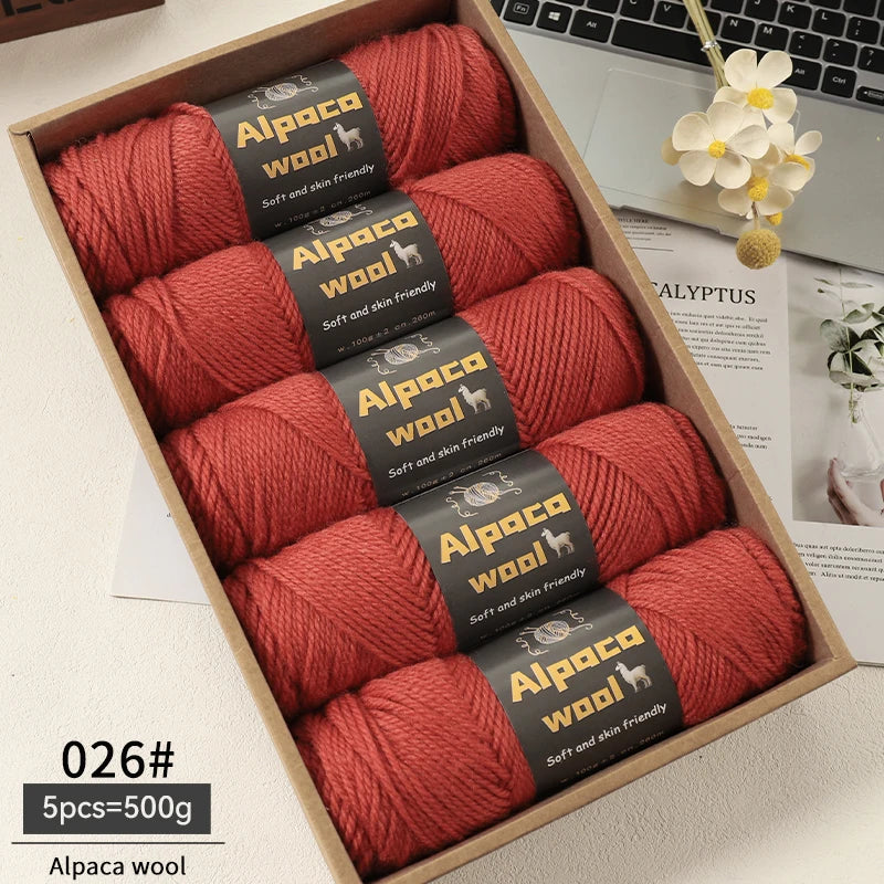 Yarn, Chunky for Knitting Sweaters, Coats, Hats, Gloves & Leg Warmers