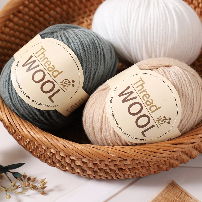 Yarn, Medium-Thick for Sweaters, Scarves, Gloves, Socks, Shawls & Coats
