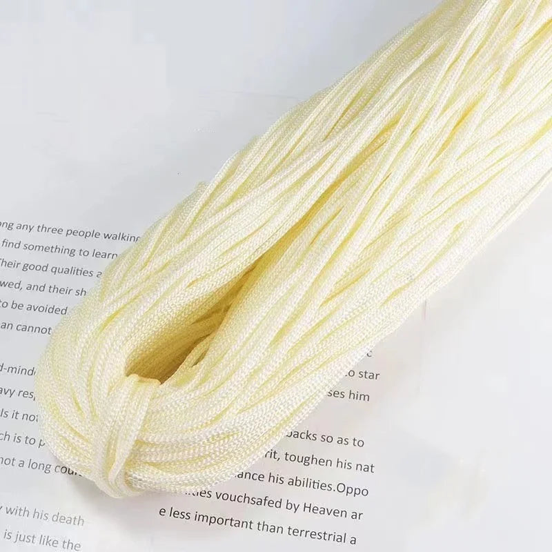 Yarn, Hollow Cord for Hand Crochet Summer Hats, Bags & Cushion Projects