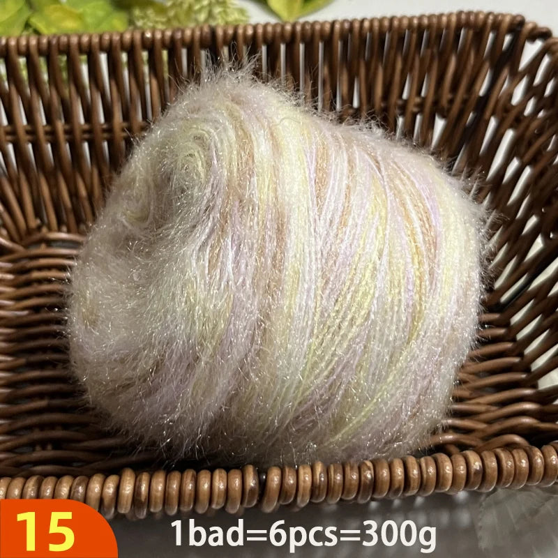 Yarn, Long-Pile for Sweaters, Scarves, Jackets, Shawls & Handmade Hats