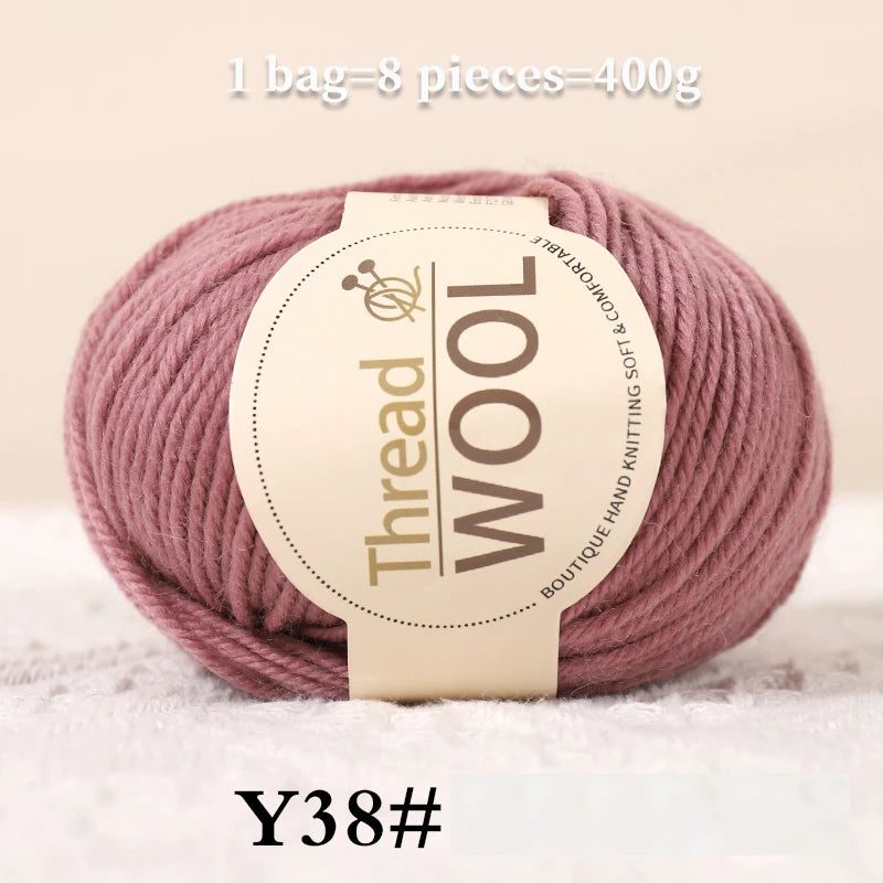 Yarn, Medium-Thick for Sweaters, Scarves, Gloves, Socks, Shawls & Coats