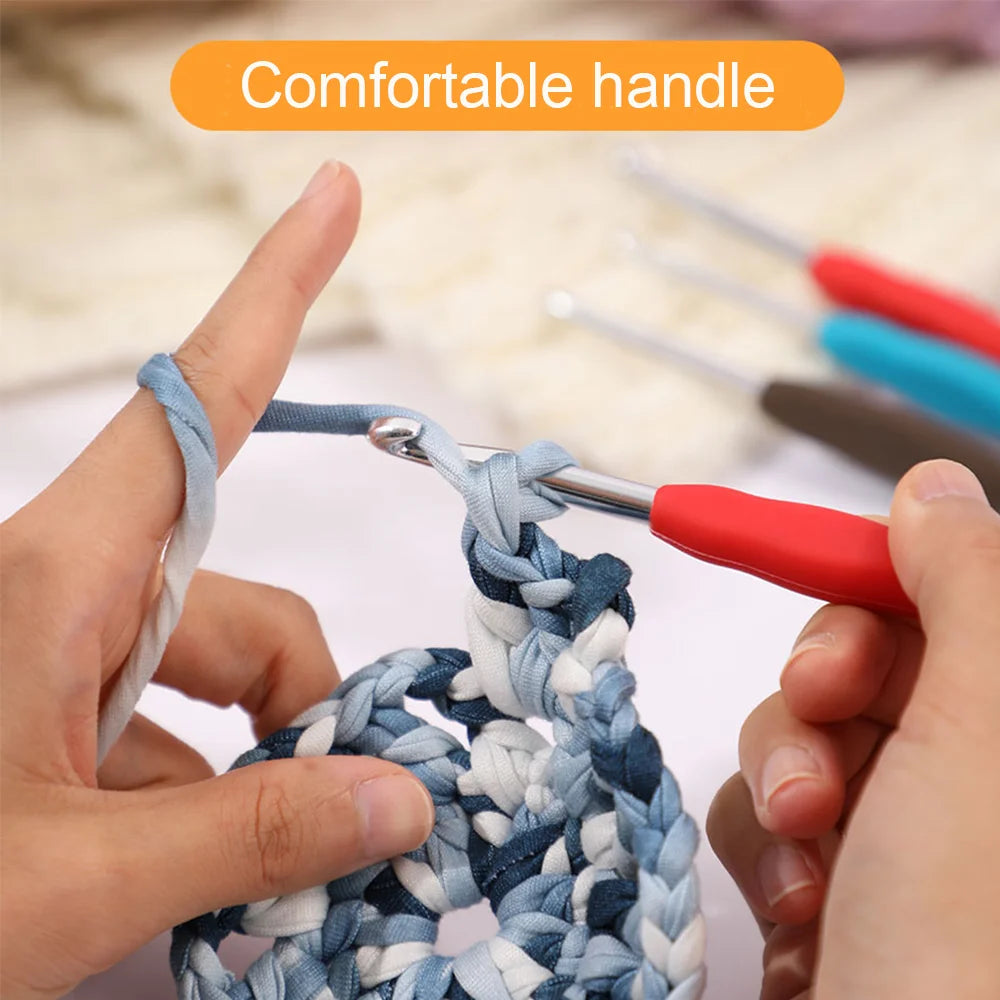 Crochet Hook, Aluminum for Handmade Yarn Crafts & Needlework Projects