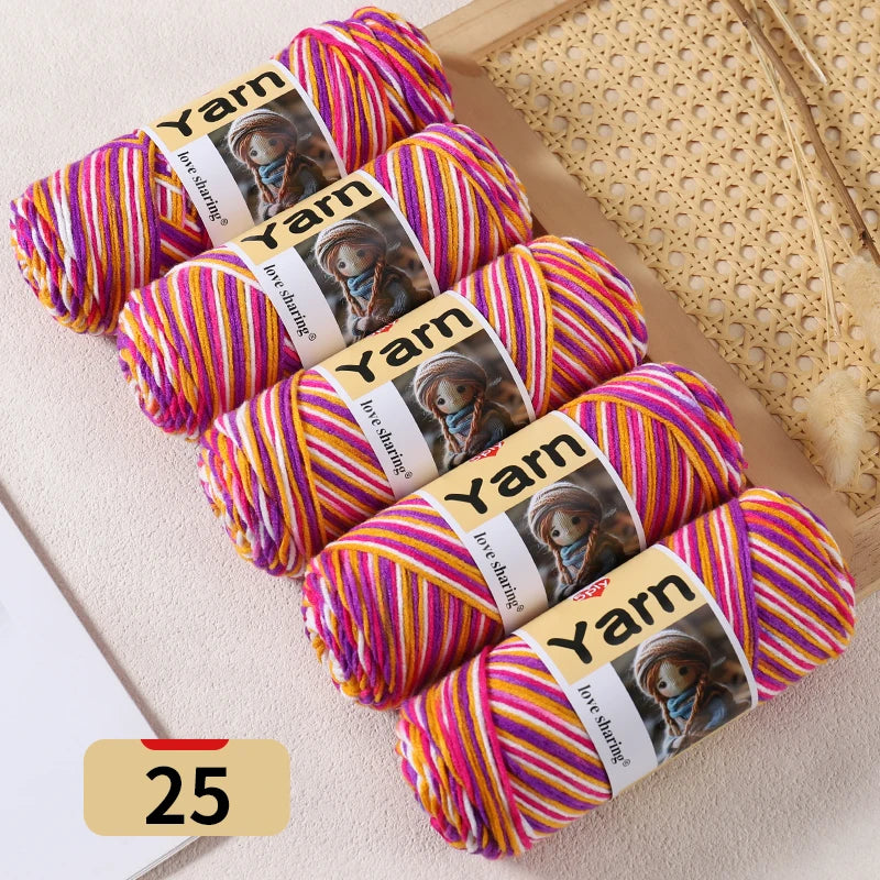 Yarn, Rainbow Gradient for Sweaters, Scarves, Hats & Handmade Blankets
