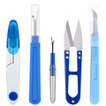 Seam Ripper Set with U-Shaped Thread Snips for Sewing & Embroidery Crafts