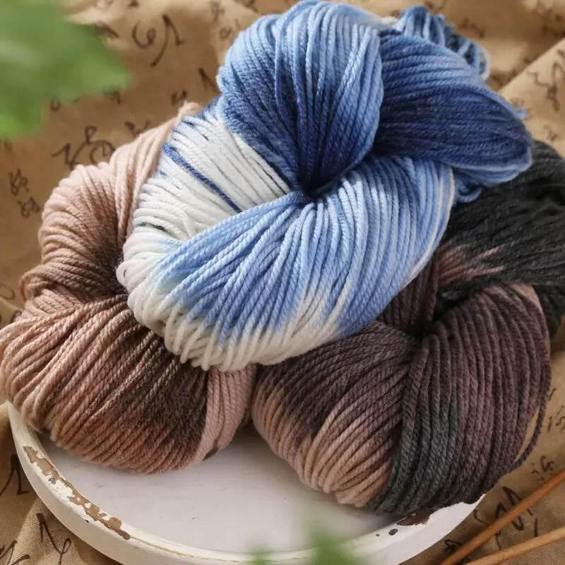 Yarn, Chunky Color Gradient for Handmade Coats, Scarves, Hats & Gloves