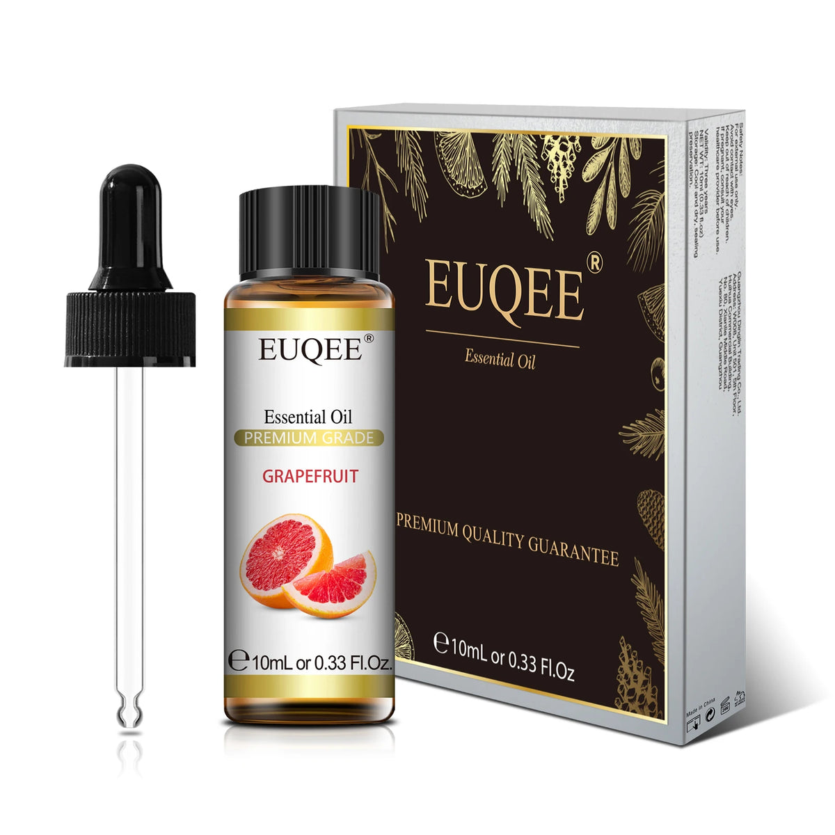 EUQEE Pure Essential Oil 10ml 31 Scents Dropper Diffuser Candle Soap Massage