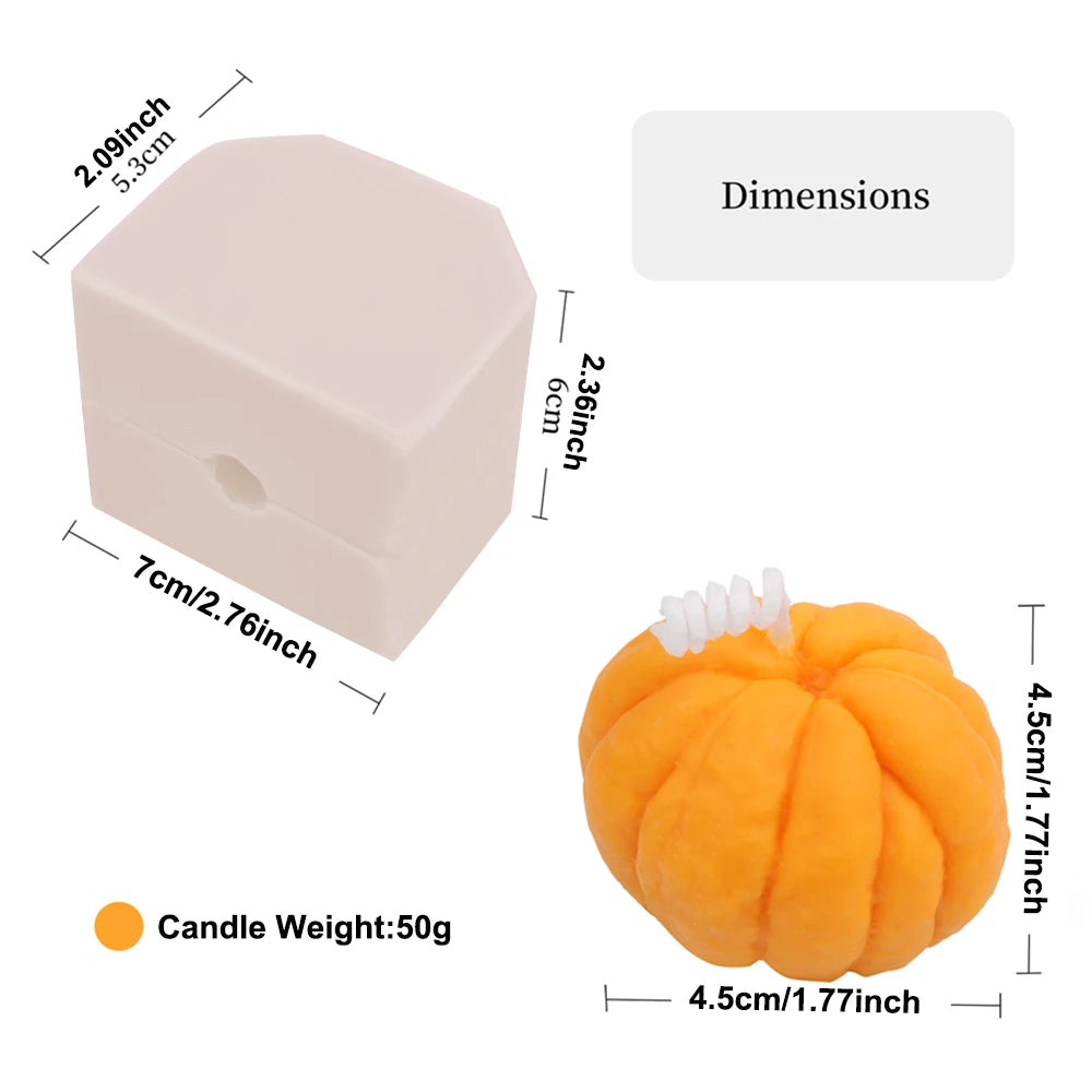 Fruit Candle Mold - Silicone 3D, 13 Designs
