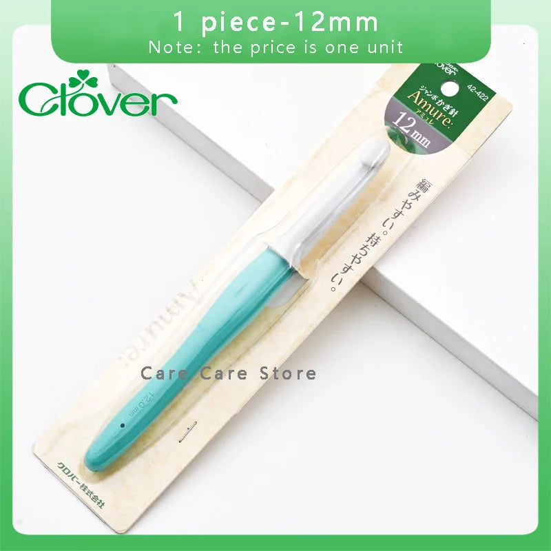 Crochet Hook, Clover Amure for Handmade Yarn Crafts & Needlework Projects