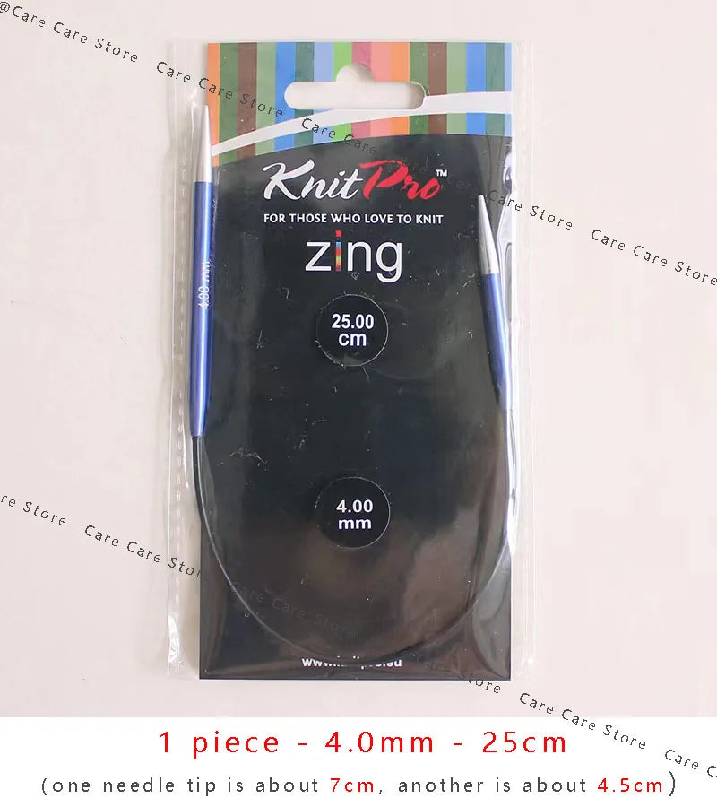 Knitting Needles, KnitPro Zing Asymmetrical Circular for Sleeves & Socks