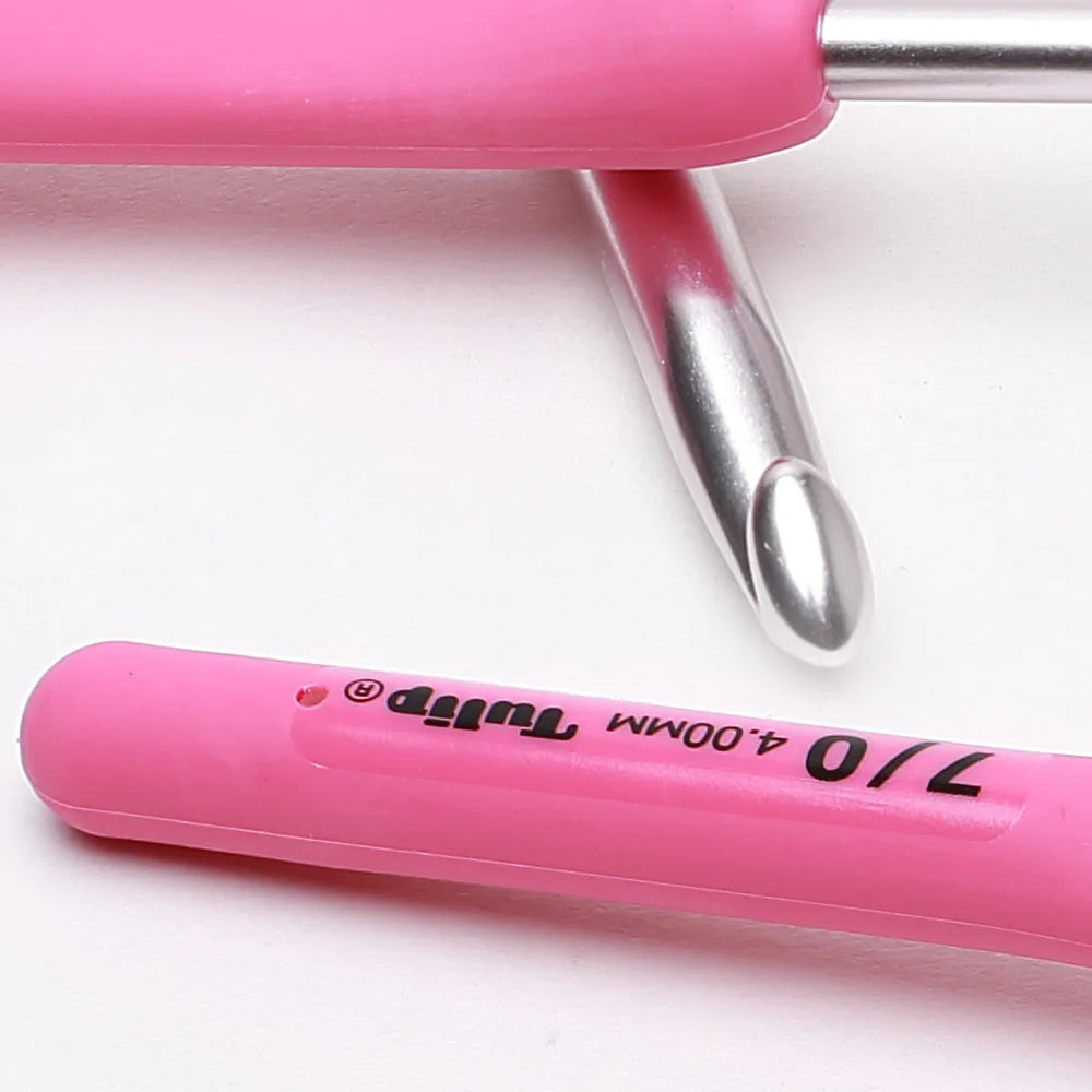 Crochet Hook, Tulip Etimo Rose for Handmade Yarn Crafts & Needlework