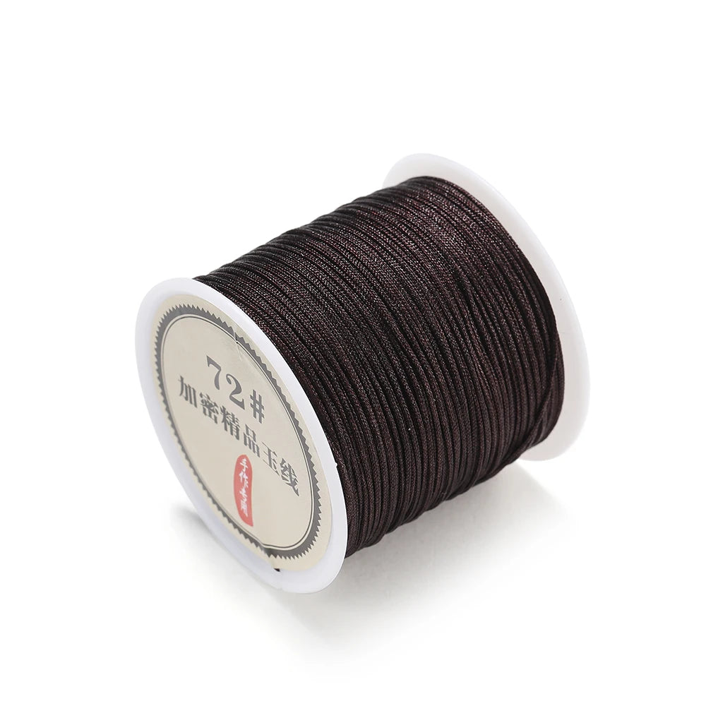 Beading Cord Nylon Chinese Knot Bracelet Braided String Tassel Craft Supplies