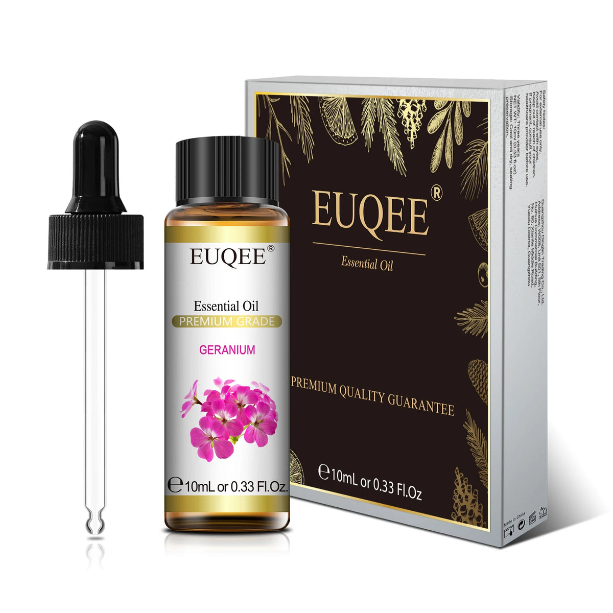 EUQEE Pure Essential Oil 10ml 31 Scents Dropper Diffuser Candle Soap Massage