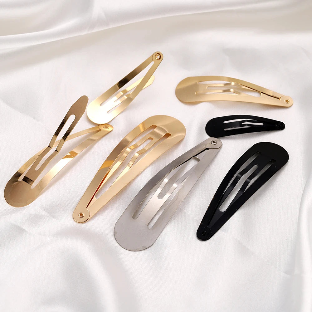 Hair Clip Blanks Metal Snap Alligator Bases DIY Jewelry Making Craft Supplies
