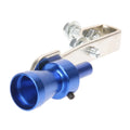Universal Car Turbo Sound Whistle Exhaust Pipe Blue Tip | Aluminum Alloy