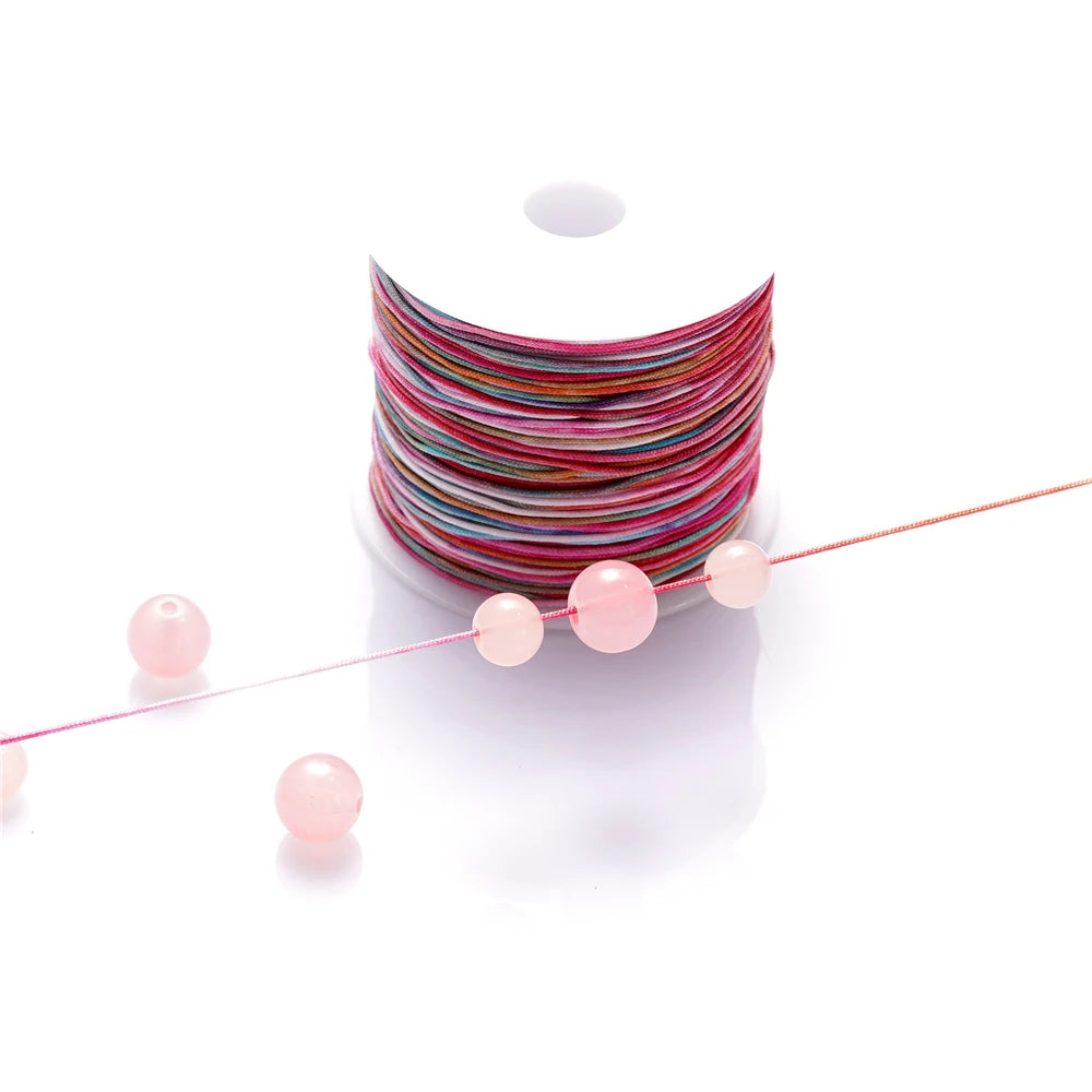 Nylon Beading Cord Chinese Knot Tassel Thread Roll DIY Jewelry Making
