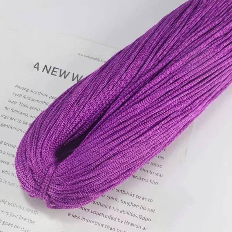 Yarn, Hollow Cord for Hand Crochet Summer Hats, Bags & Cushion Projects