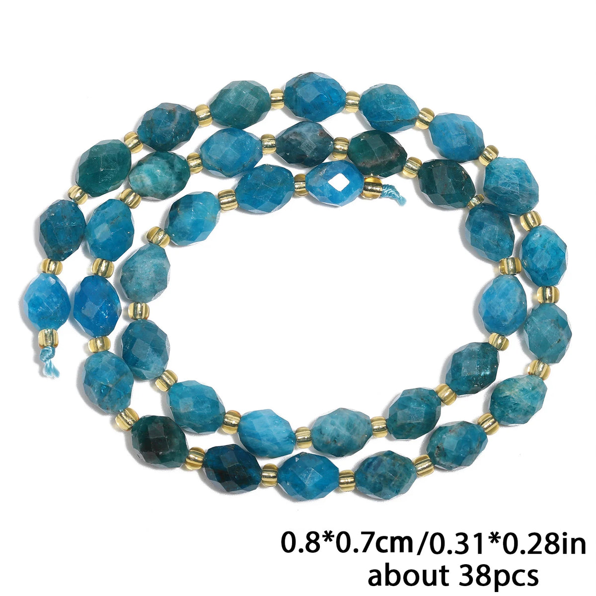 Stone Beads Faceted Oval Assorted Stone Styles for DIY Jewelry Making