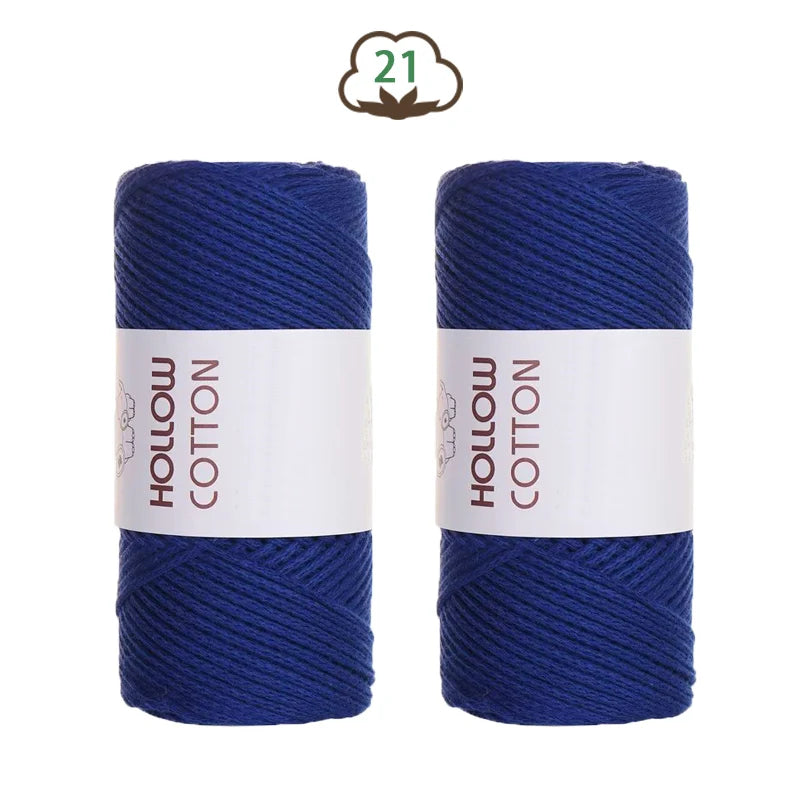 Yarn, Hollow Cord for Crochet Bags, Hats, Cushions & Handmade Accessories