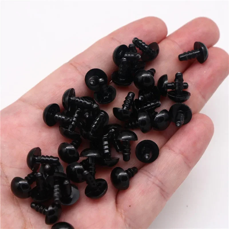5-16mm Eyeball Doll Accessories Black Doll Making Safety Eyes Craft Supply