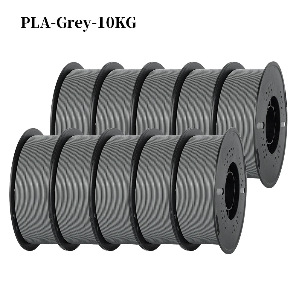 KINGROON 10KG/22LBS Multicolor PLA Filament 1KG/Roll 1.75mm For 3D Printer Material for 3D Printing 3D Printer Filament Free Shipping