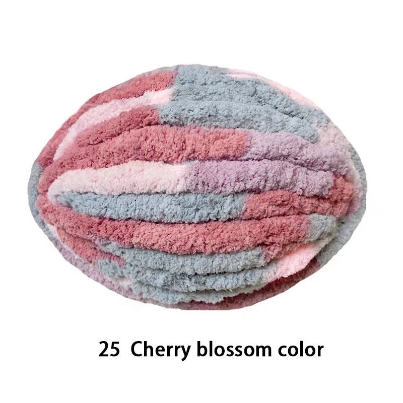 Yarn, Extra-Thick Chenille for Blankets, Cushions, Pet Beds & Cozy Crafts