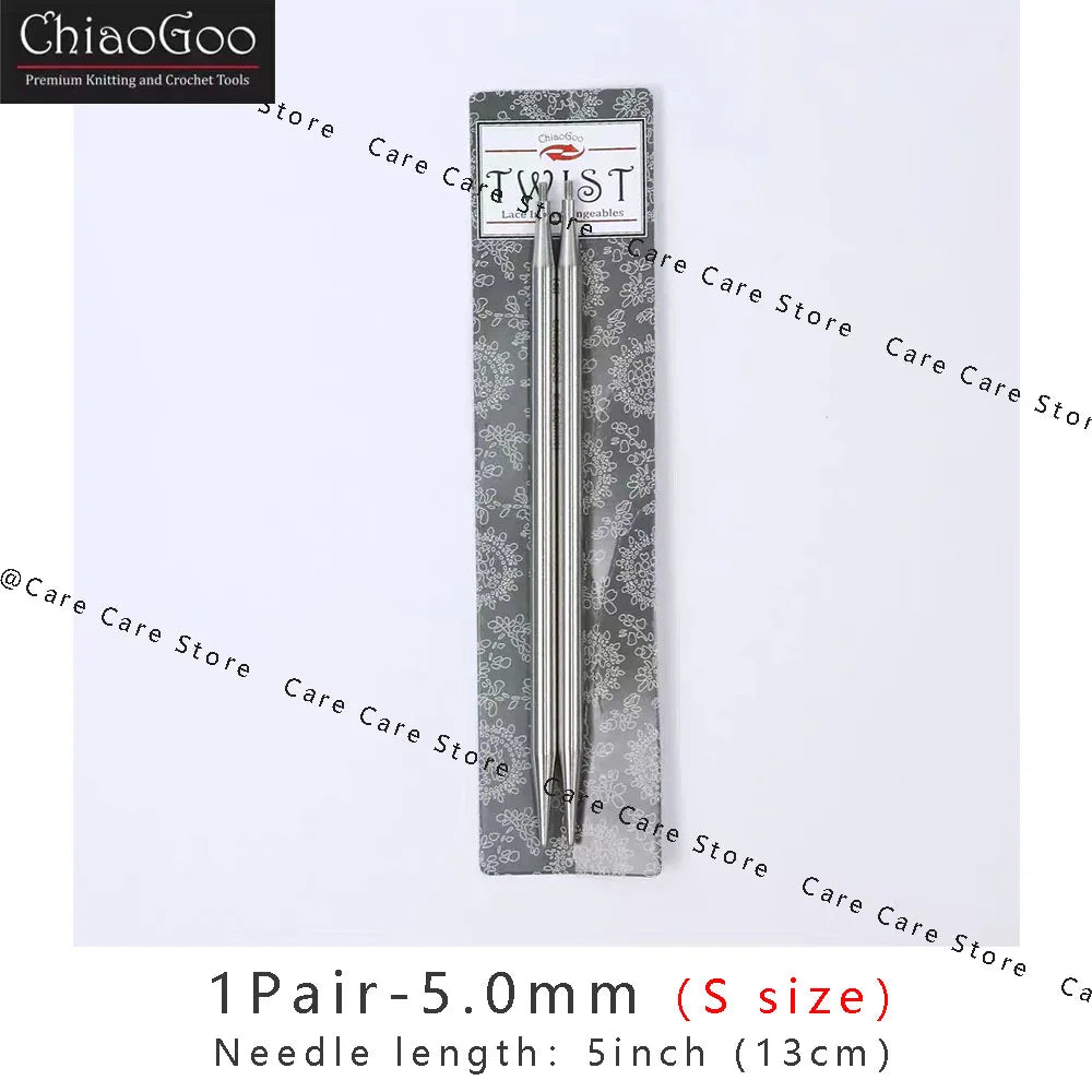 Knitting Needle Tips, ChiaoGoo TWIST Lace for Interchangeable Yarn Crafts