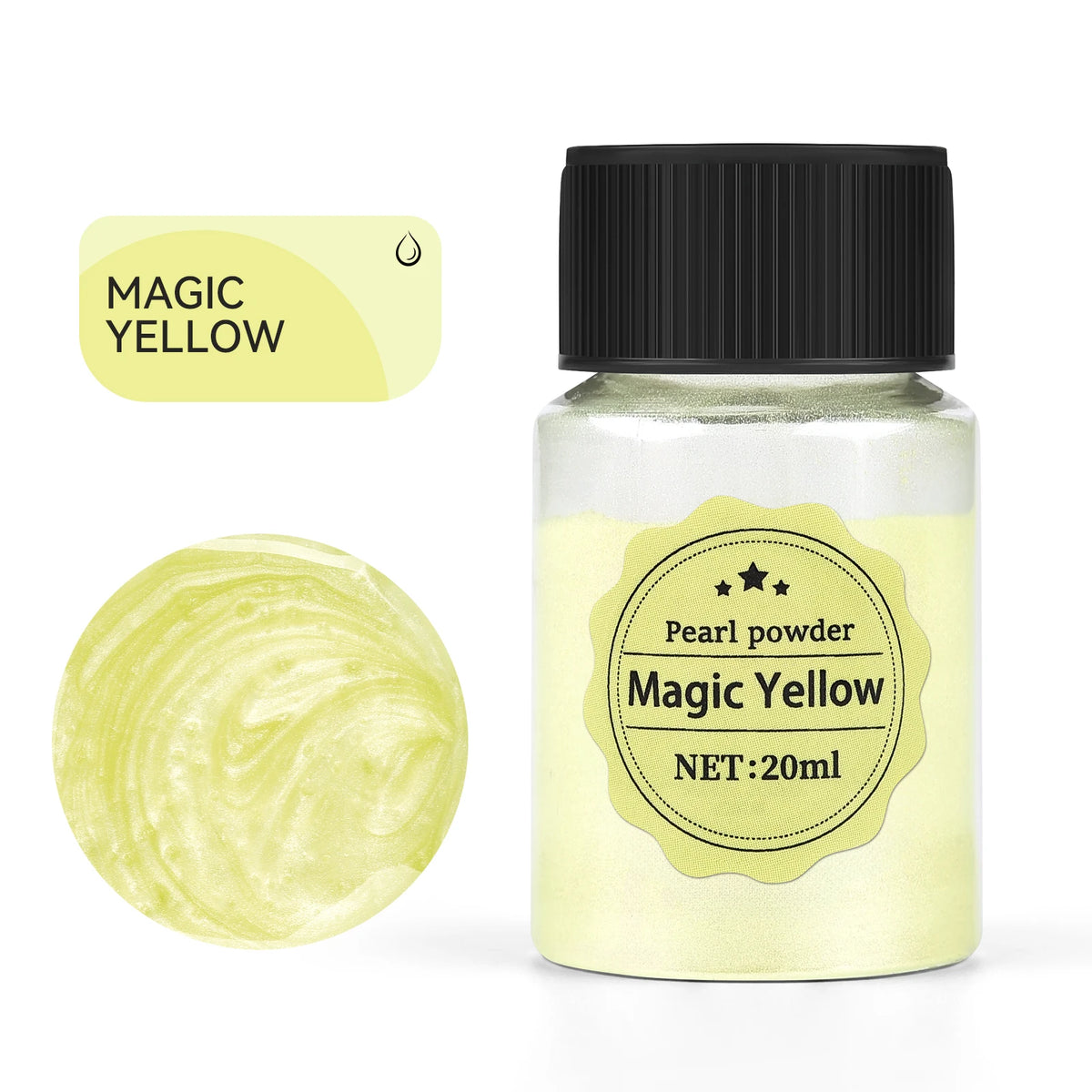 Pearlescent Mica Powder 20ml — 24 Colors for Candles, Resin & Soap