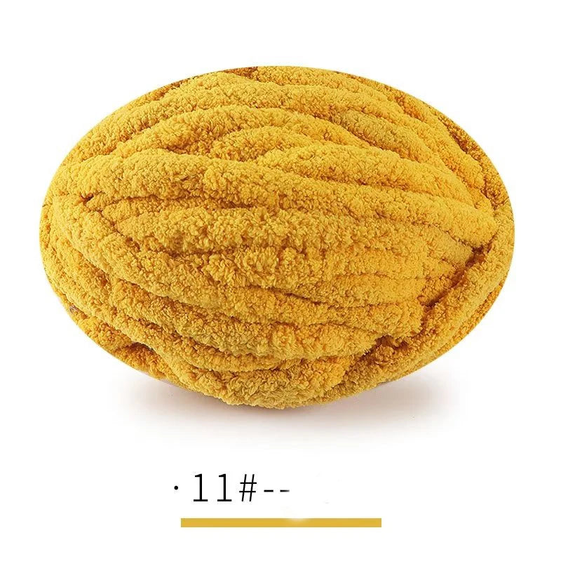 Yarn, Extra-Thick Chenille for Blankets, Cushions, Pet Beds & Cozy Crafts