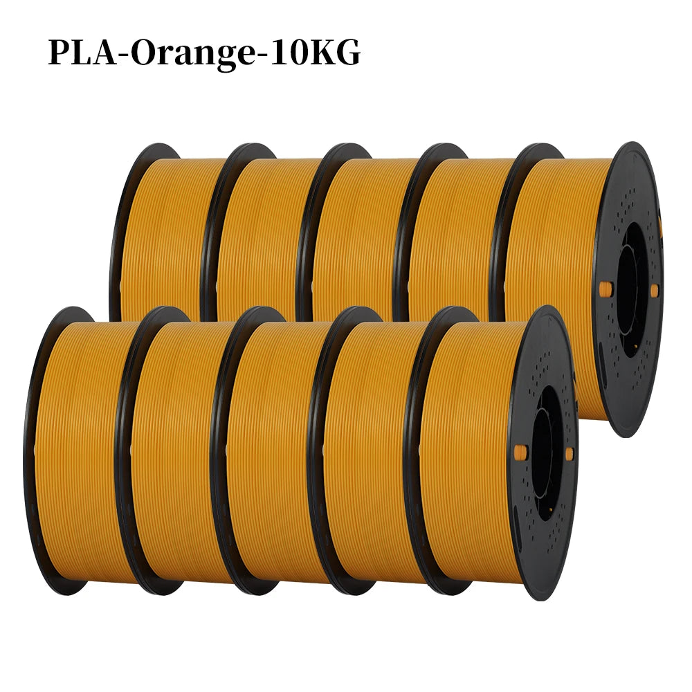 3D Printer Filament PLA & PETG 10KG 10 Rolls 1.75mm 33 Colors KINGROON