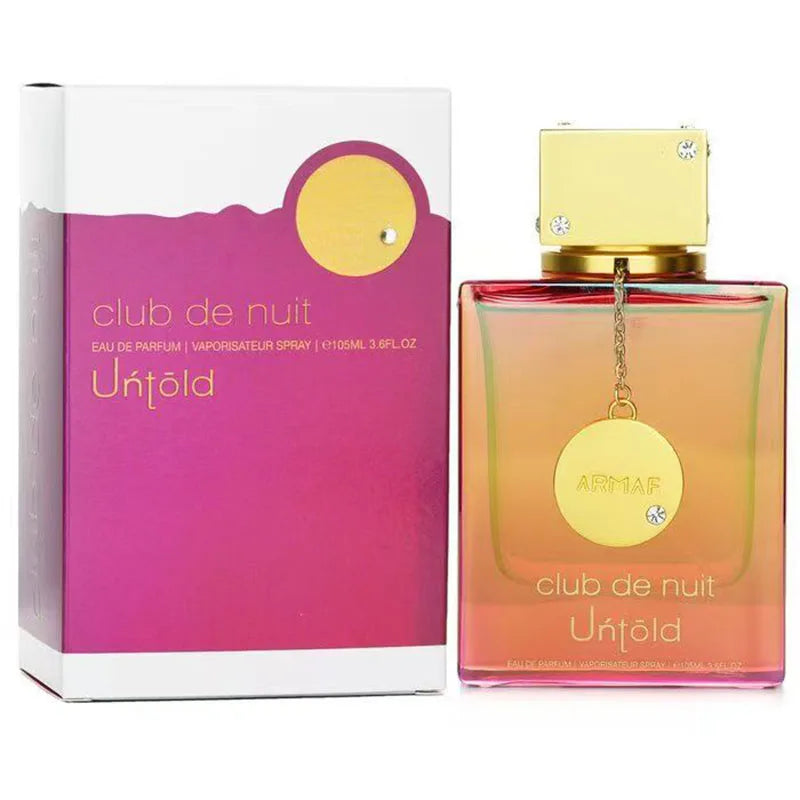 Armaf Club de Nuit Untold Eau de Parfum 3.6 oz Amber Woody Perfume Spray