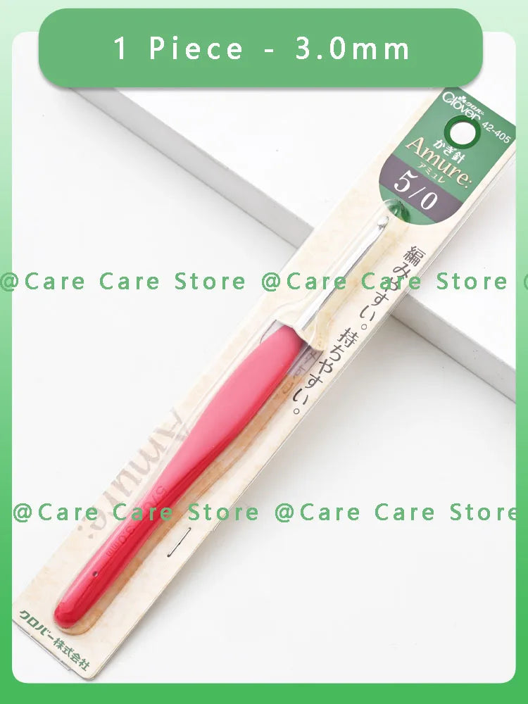 Crochet Hooks, Clover Amure for Handmade Yarn Crafts, Lace & Needlework