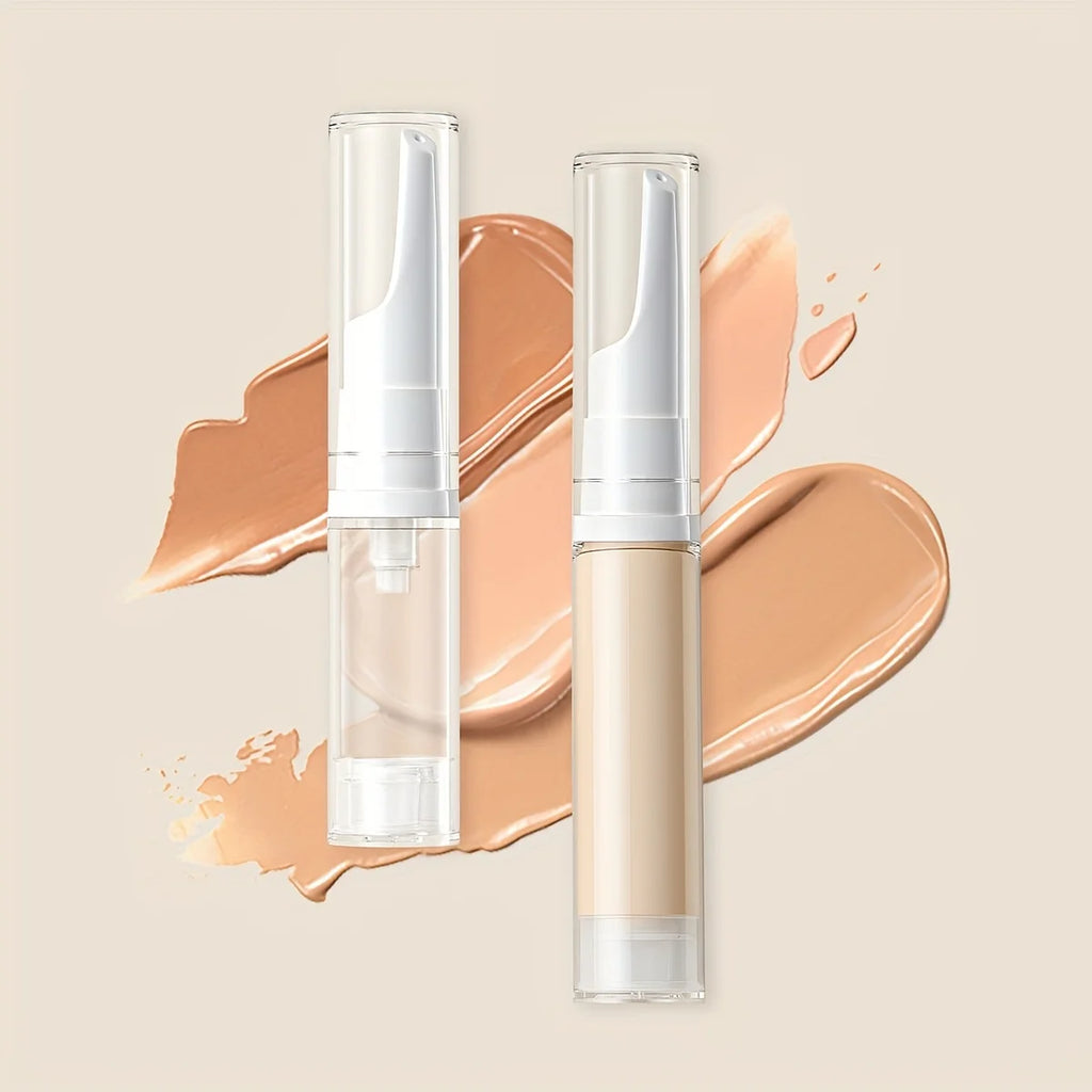 Airless Pump Bottle Empty Clear Refillable Cosmetic Sample Container