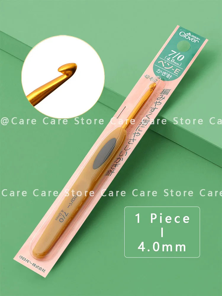 Crochet Hooks, Clover Amure for Handmade Yarn Crafts, Lace & Needlework