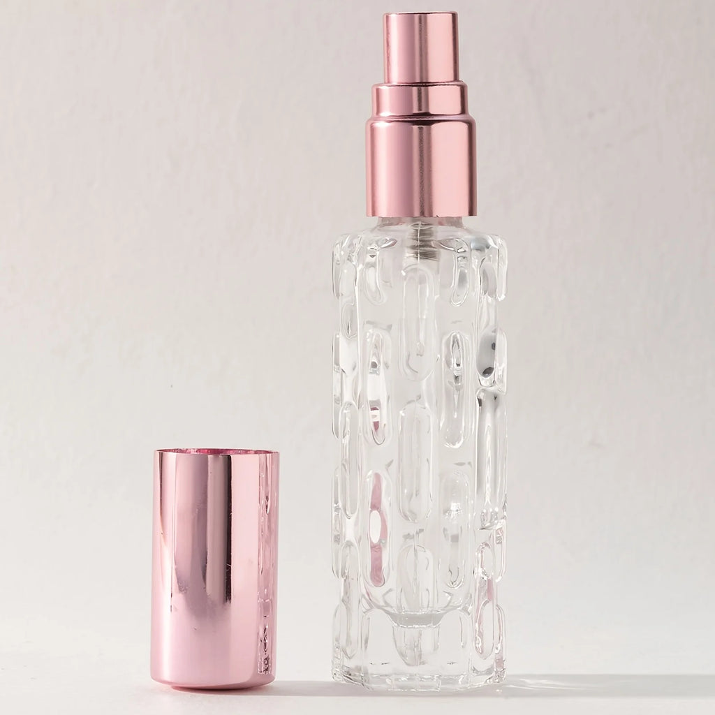 Perfume Spray Bottle Empty Glass Refillable Portable Travel Atomizer