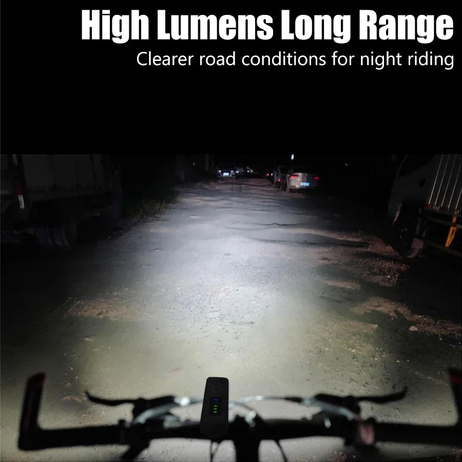 1000LM Bicycle Front Light Bright Premium Quality Replacement Accessory