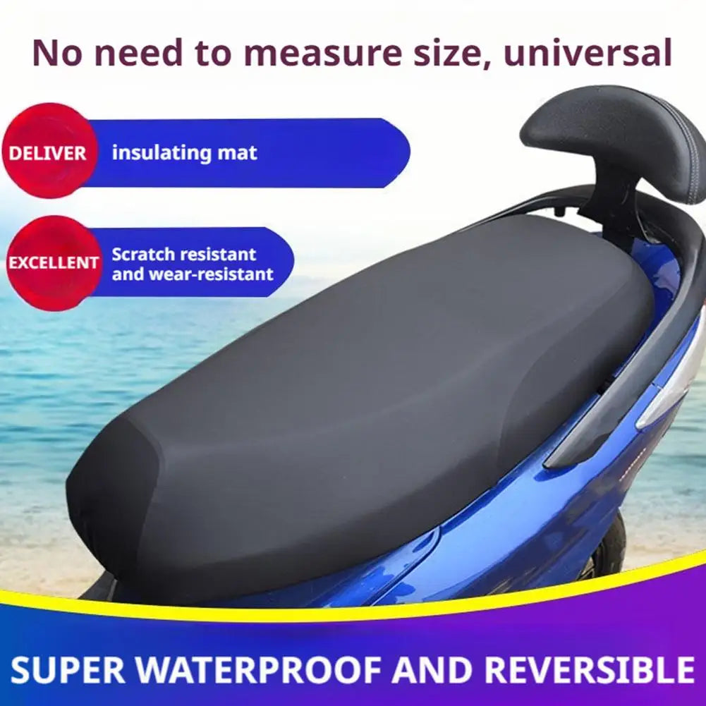 Motorcycle Seat Cover Waterproof Rain Premium Quality Replacement Accessory