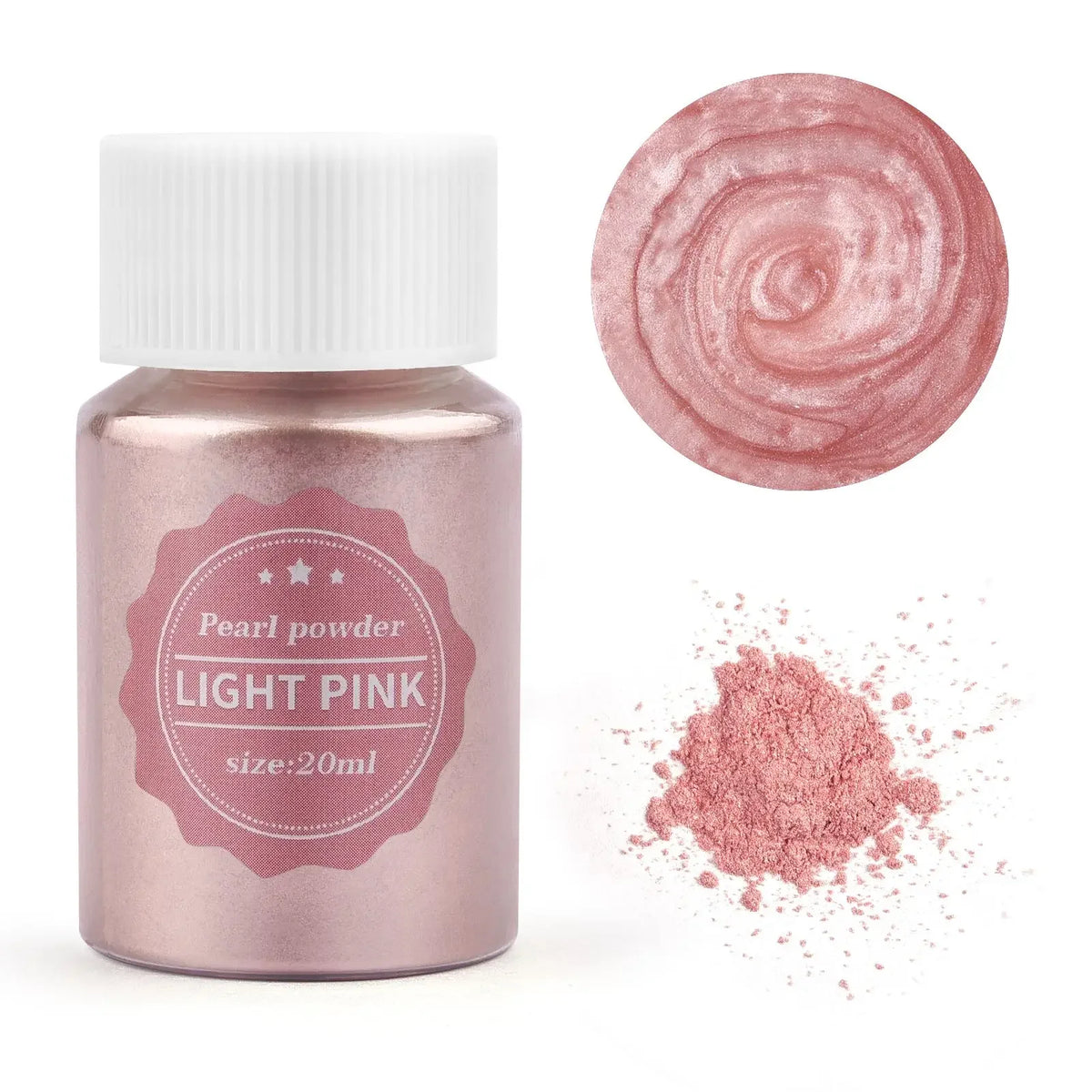 Pearlescent Mica Pearl Powder 10g — 24 Colors for Resin, Candles & Crafts