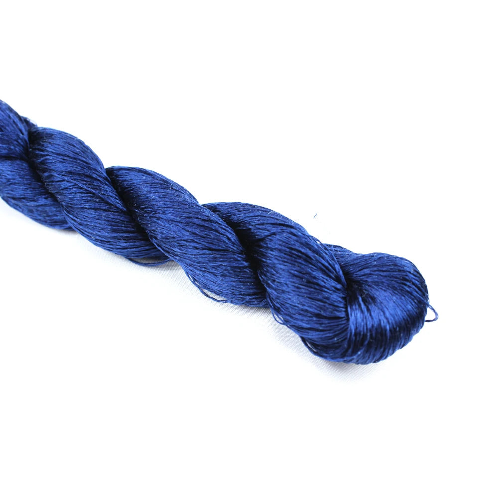 Embroidery Thread, Blue Colors for Handmade Needlework & Stitching Crafts