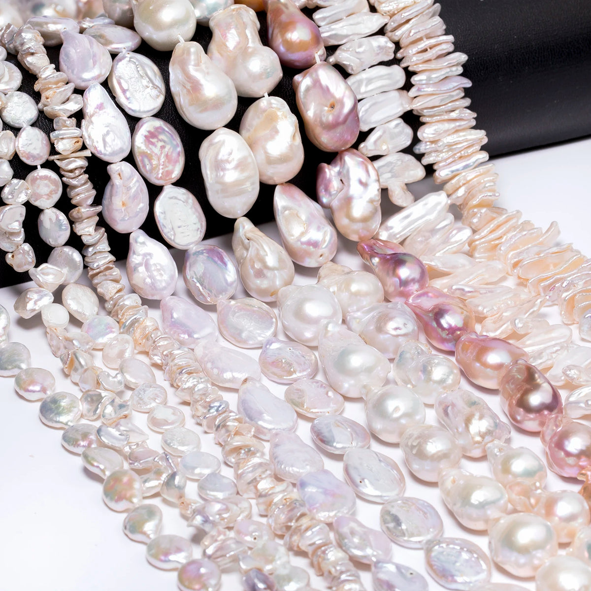 Pearl Beads Freshwater Baroque-Style Irregular Shapes for DIY Jewelry Making