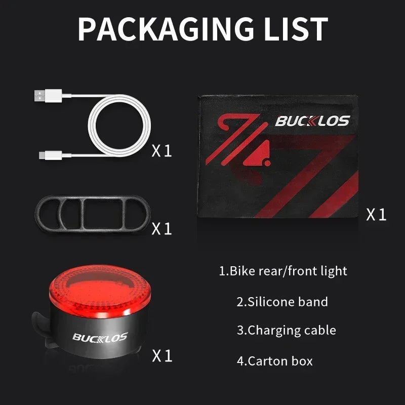 BUCKLOS Bike Light COB Front Premium Quality Replacement Accessory