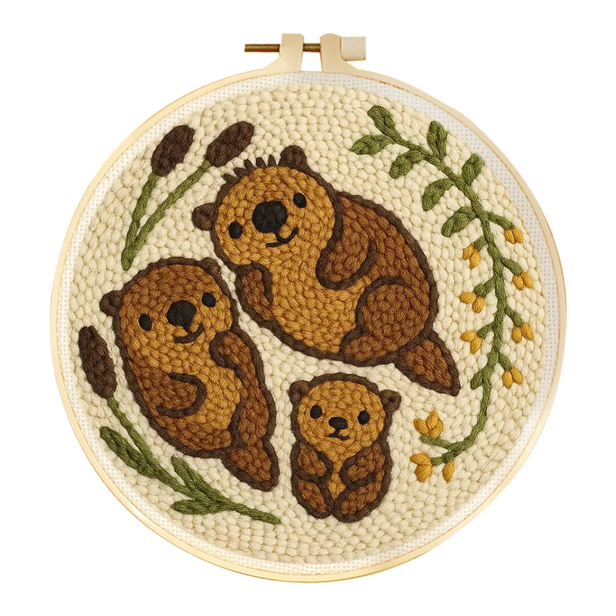 Punch Needle Kit for Beginner Embroidery, Yarn Art & Handmade Home Decor
