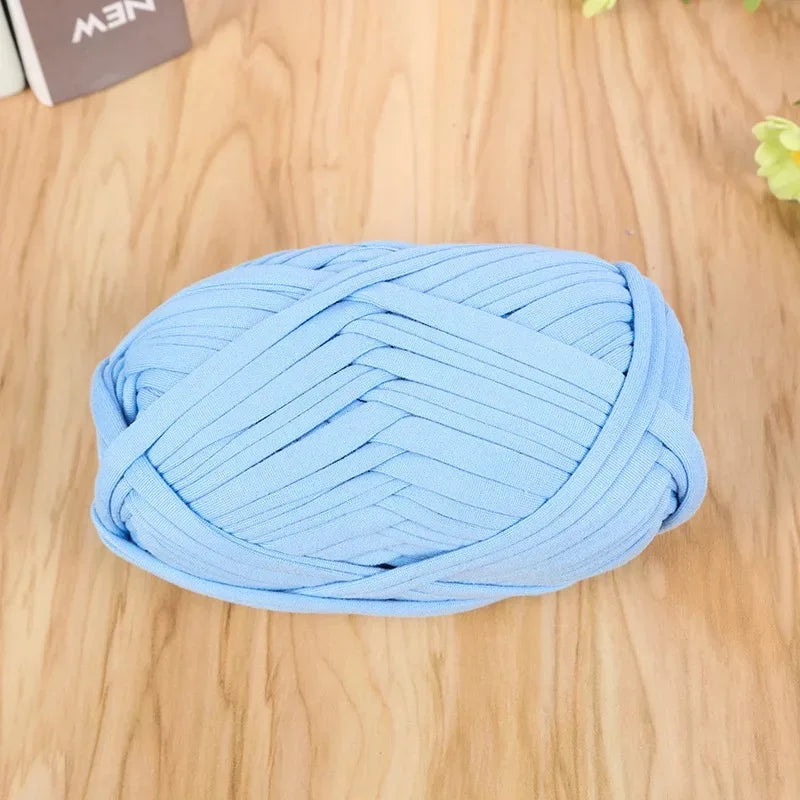 Yarn, Flat T-Shirt Style for Crochet Rugs, Bags, Slippers & Handmade Crafts