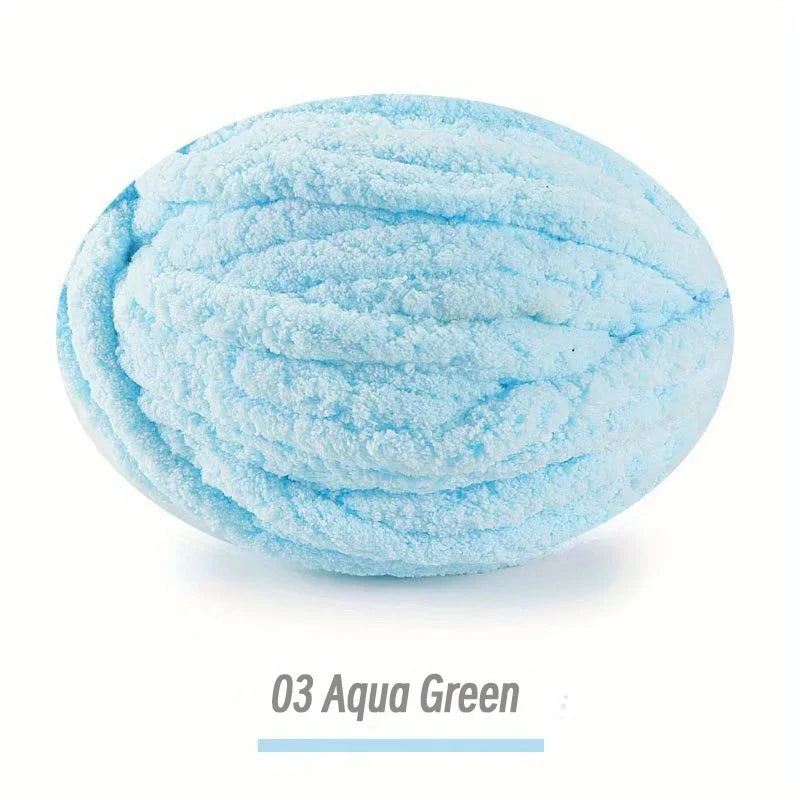 Yarn, Extra-Thick Chenille for Blankets, Cushions, Pet Beds & Cozy Crafts